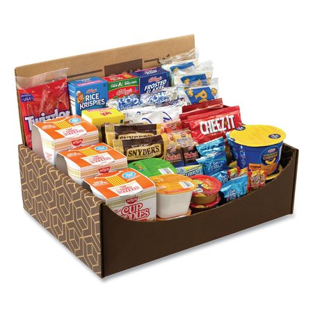 SNACK BOX PROS Dorm Room Survival Snack Box, PK55 70000014